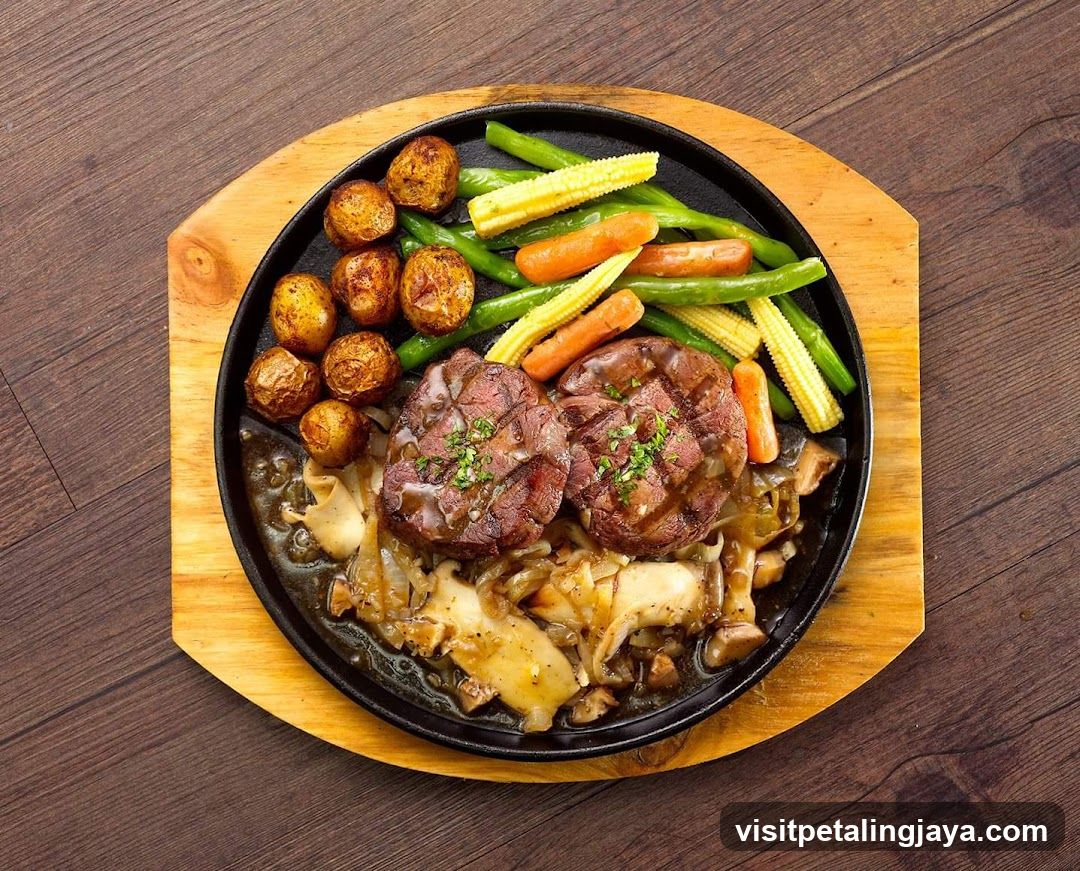 Sizzling Steak Platter