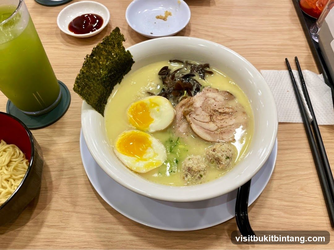 Ramen Bowl with Side of Noodles