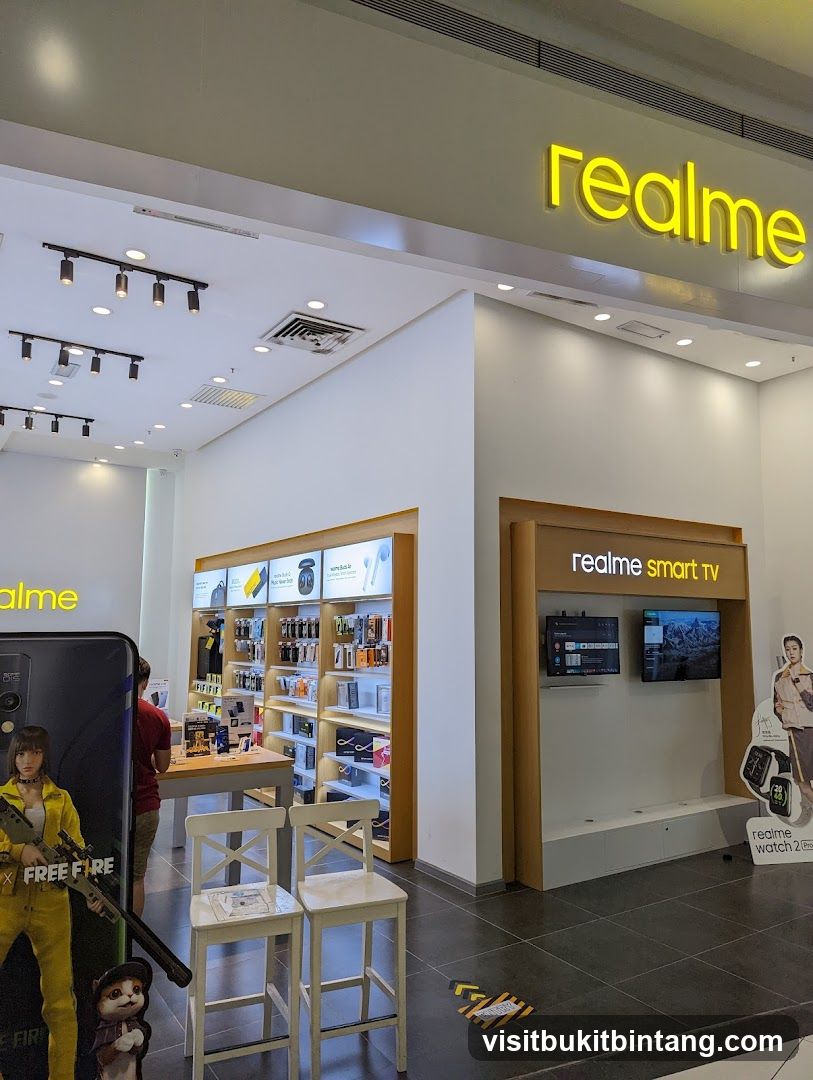 Realme Store Display