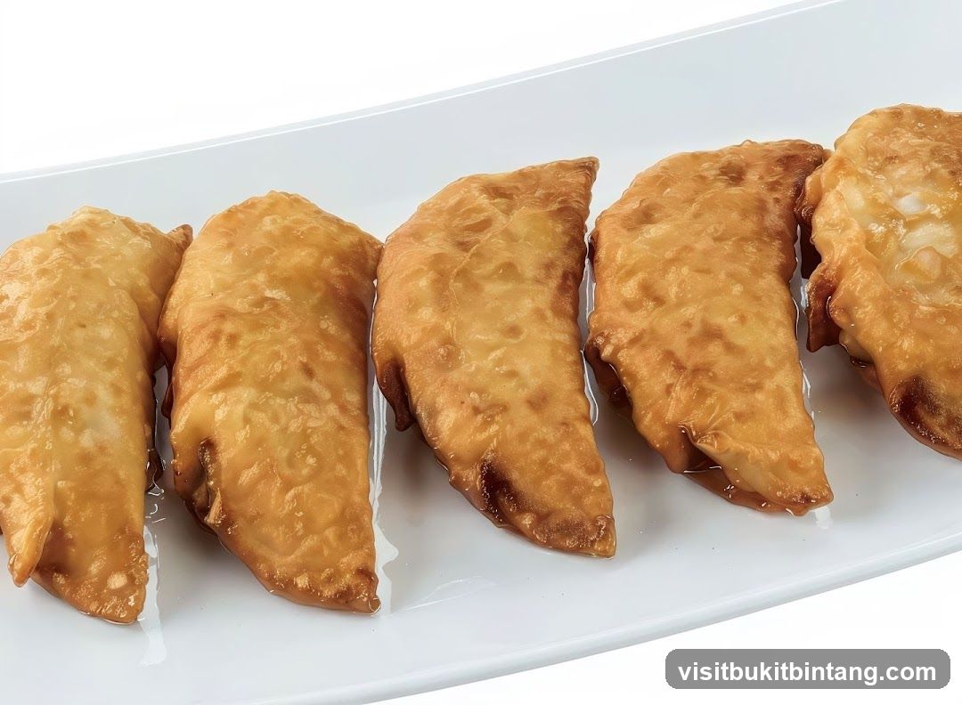 Fried Pastries on a Plate