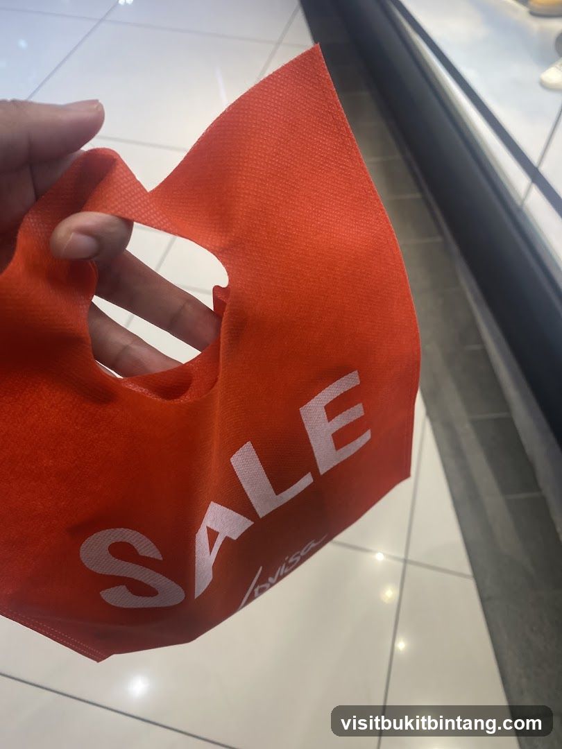 Orange Sale Bag