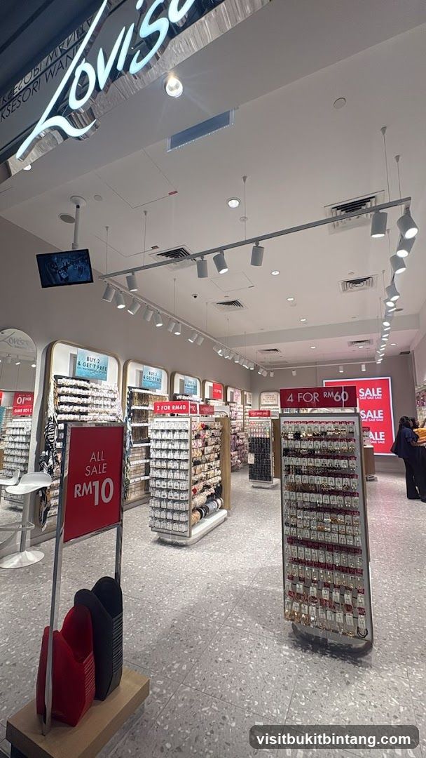 Lovisa Store Interior