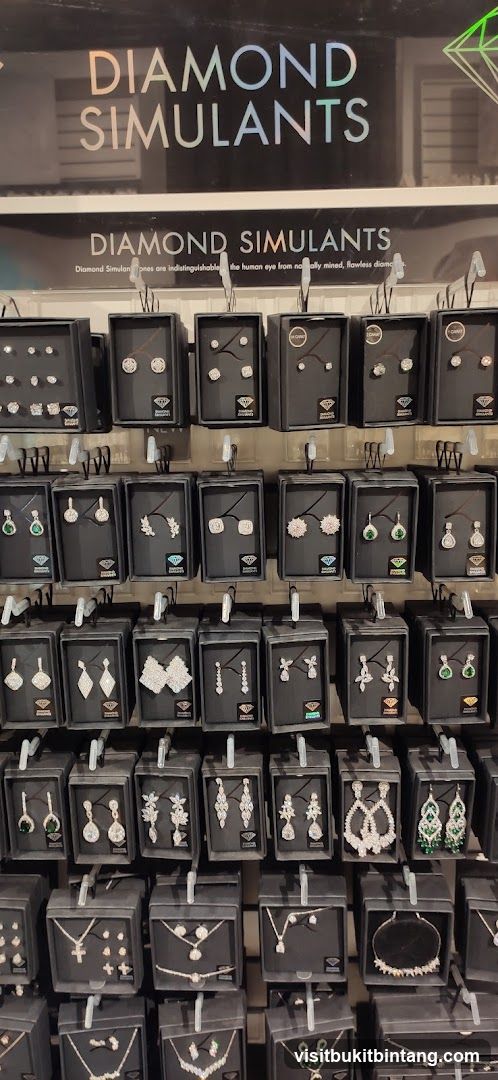Diamond Simulants Display