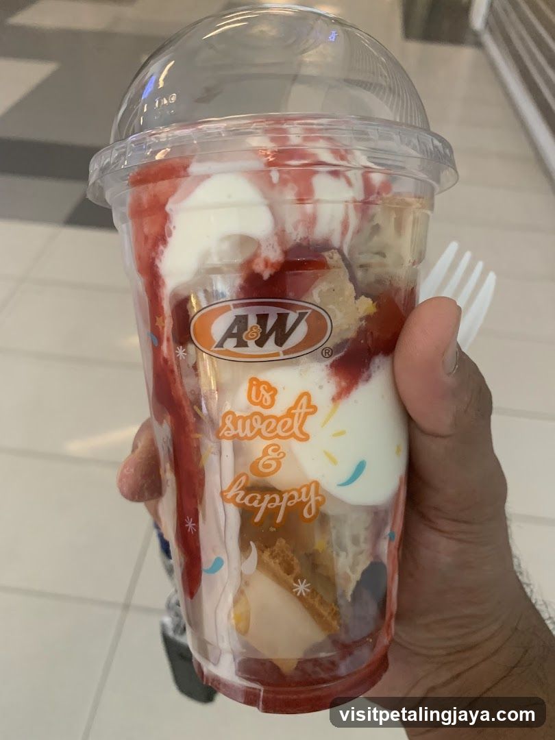 A&W Dessert Cup