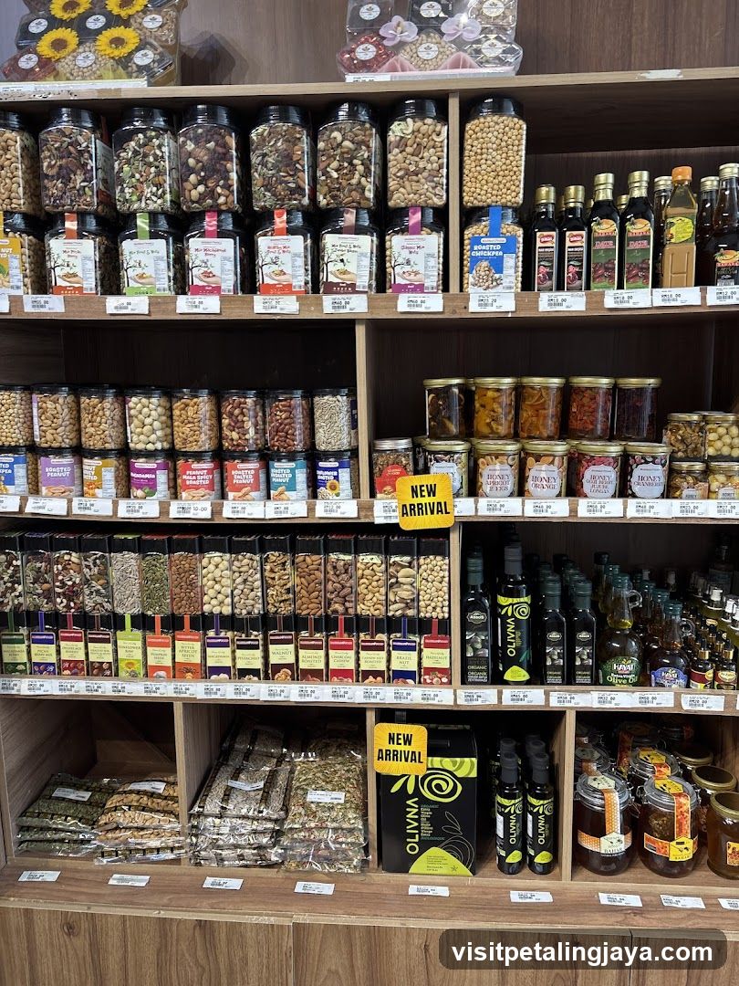 Grocery Store Shelf Display