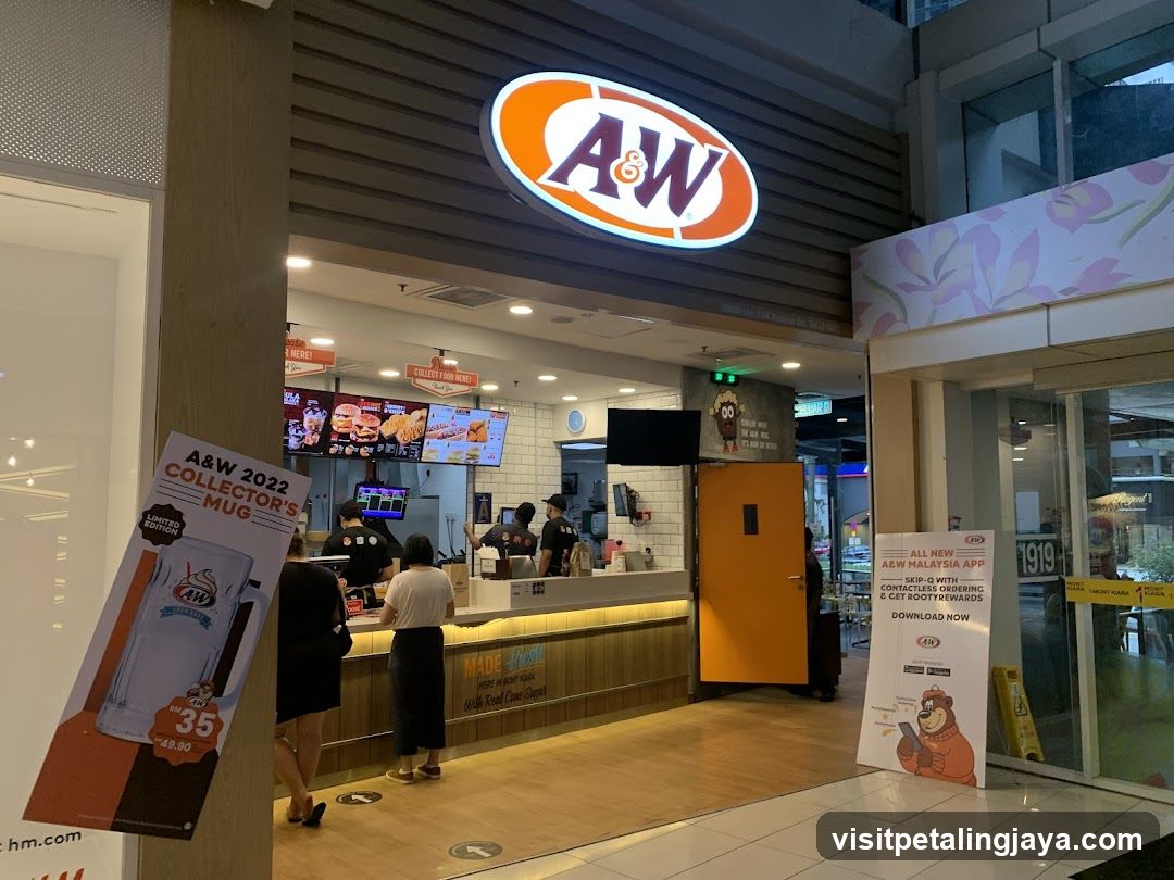 A&W Food Hall Entrance