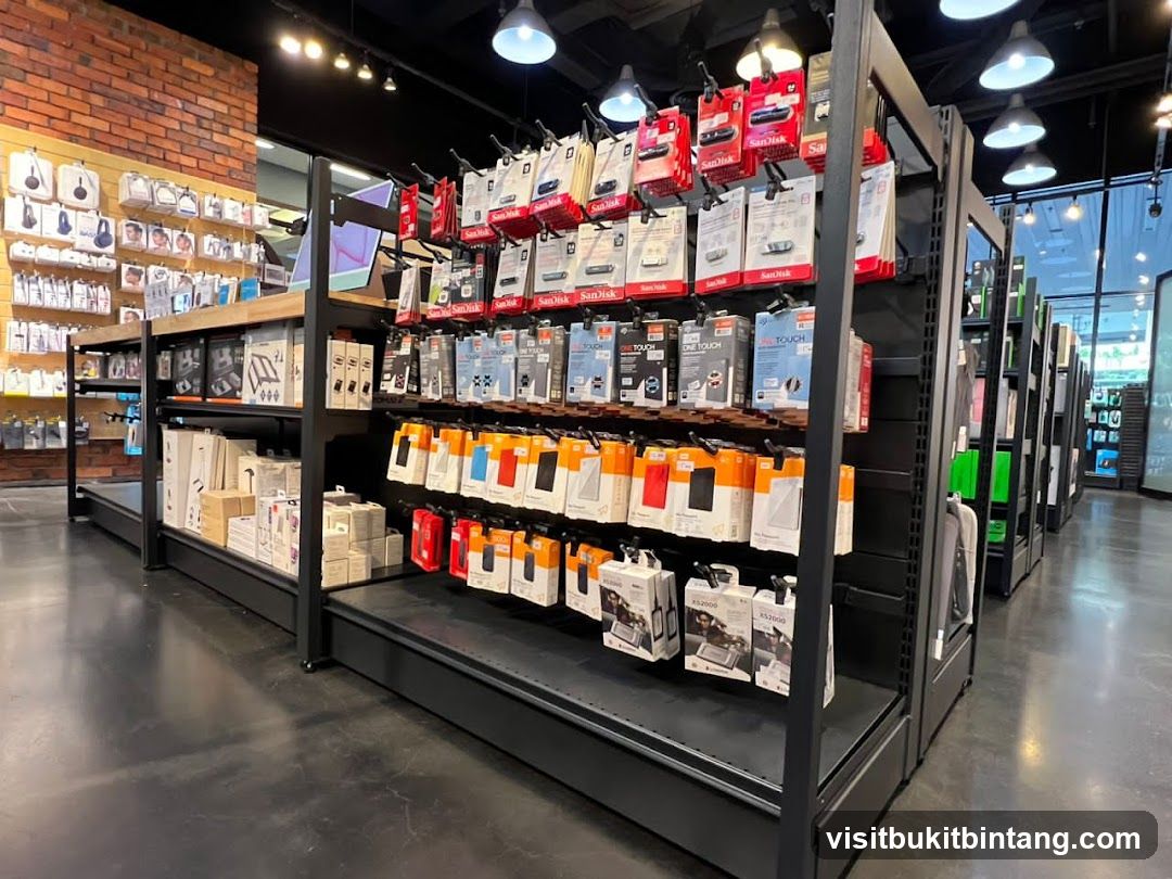 Electronics Store Display