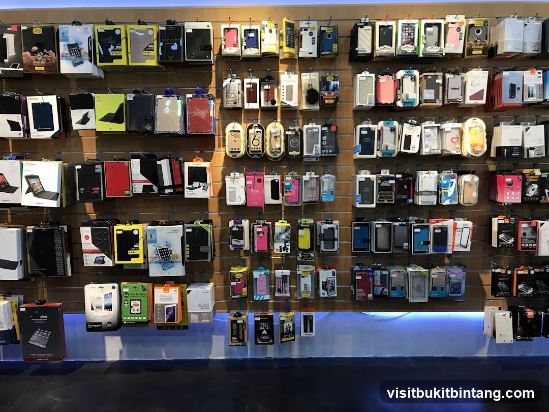 Phone Accessories Display
