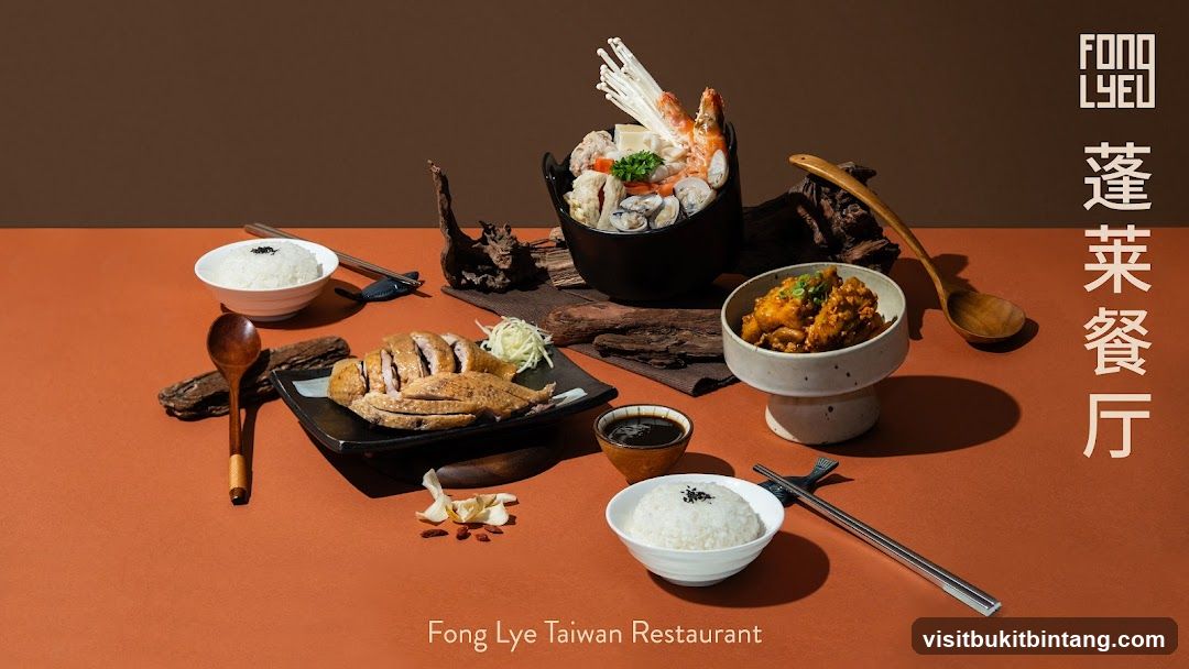 Fong Lye Taiwan Restaurant Food Spread