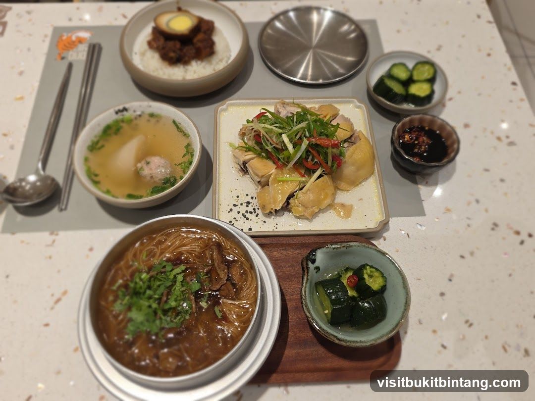 Hainanese Chicken Rice Set