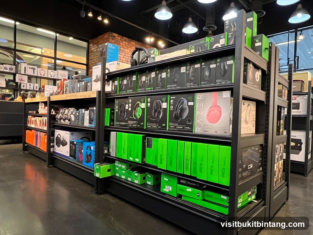 Electronics Store Display