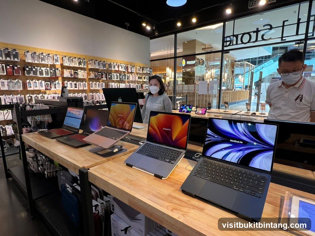 Electronics Store Display