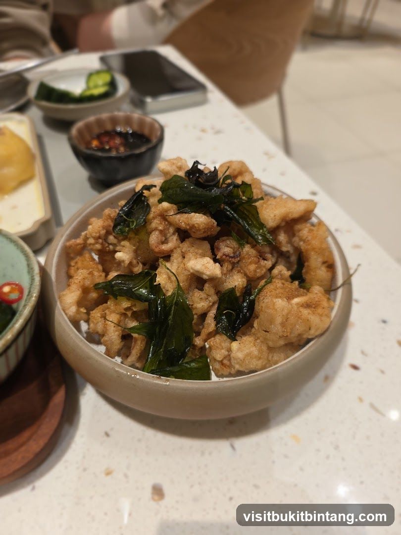 Crispy Fried Calamari with Basil