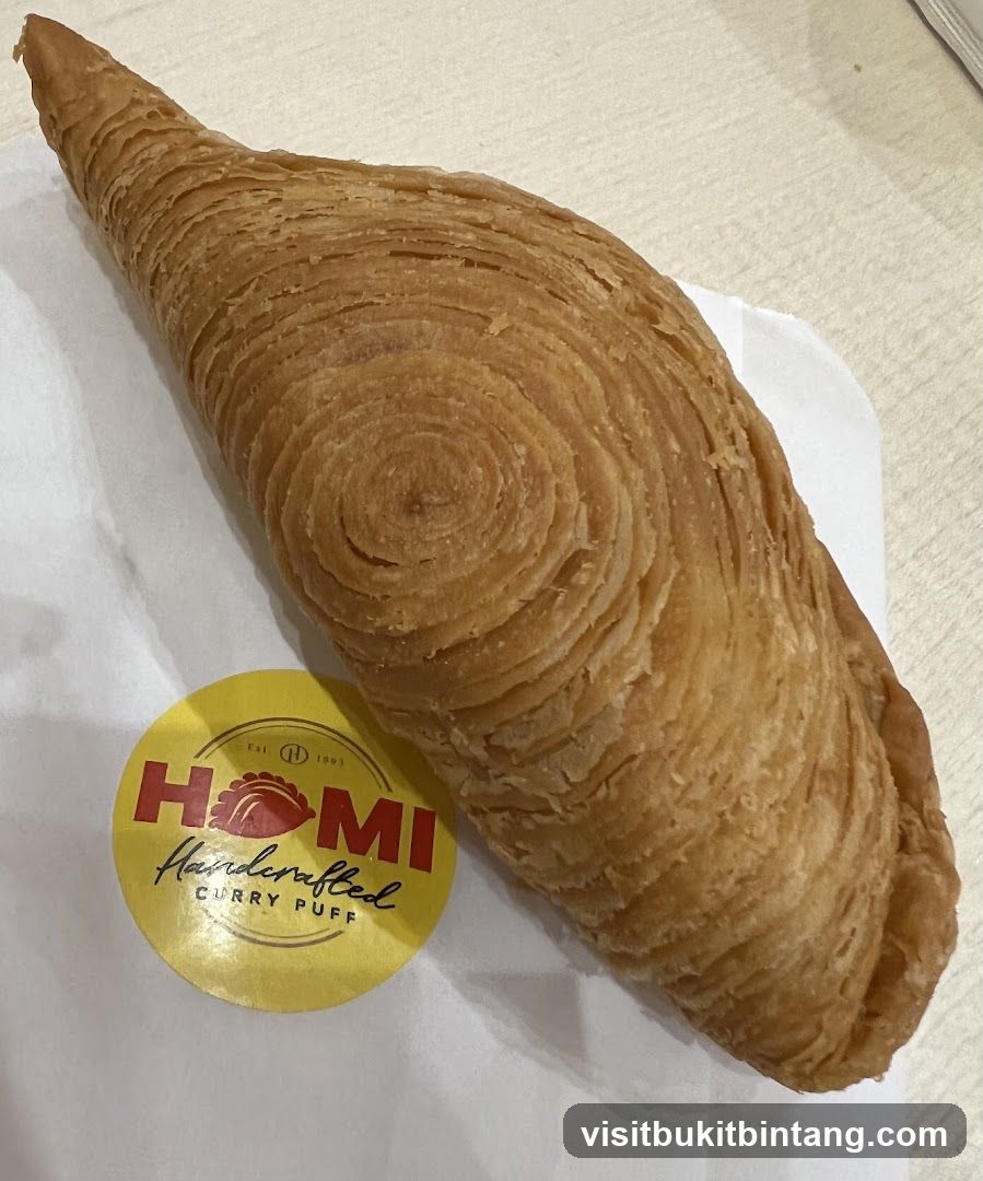 Homi Chicken Curry Puff @ Mid Valley Megamall
