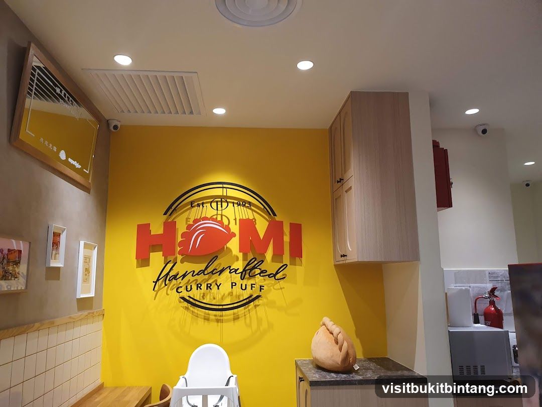 Handcrafted Curry Puff Store Interior