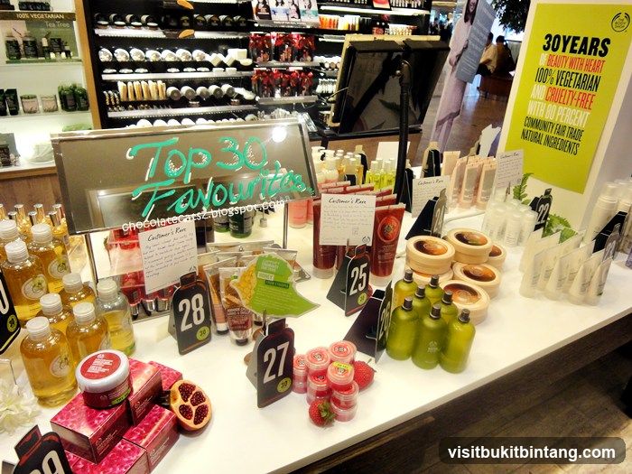 The Body Shop Display