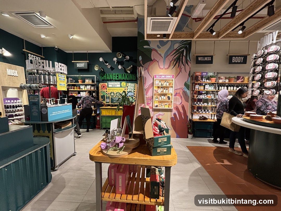 Lush Cosmetics Store Interior