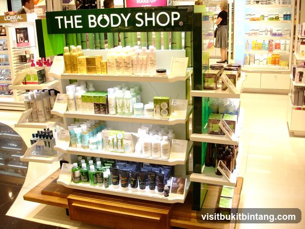 The Body Shop Display