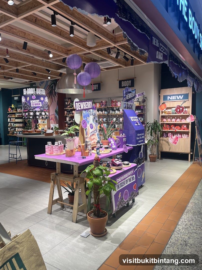 The Body Shop Interior