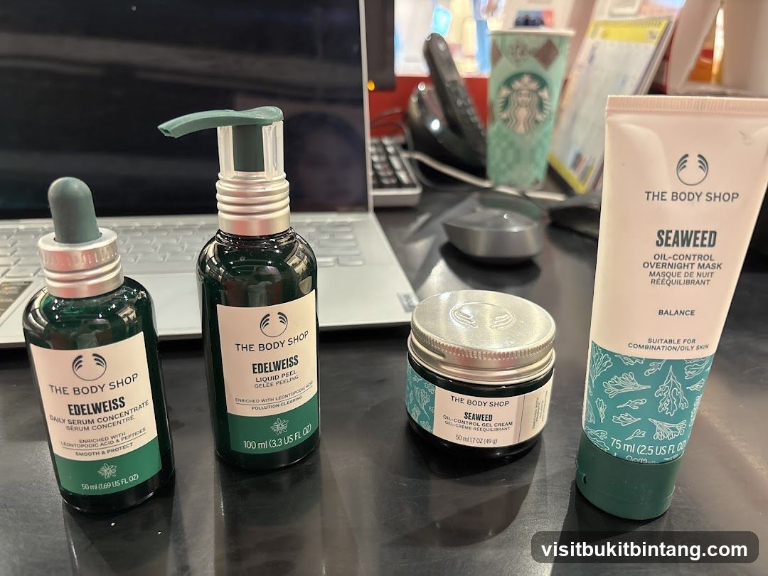 The Body Shop Skincare Products