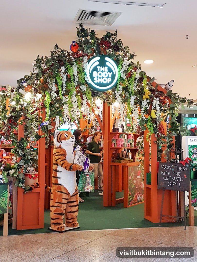 The Body Shop Display