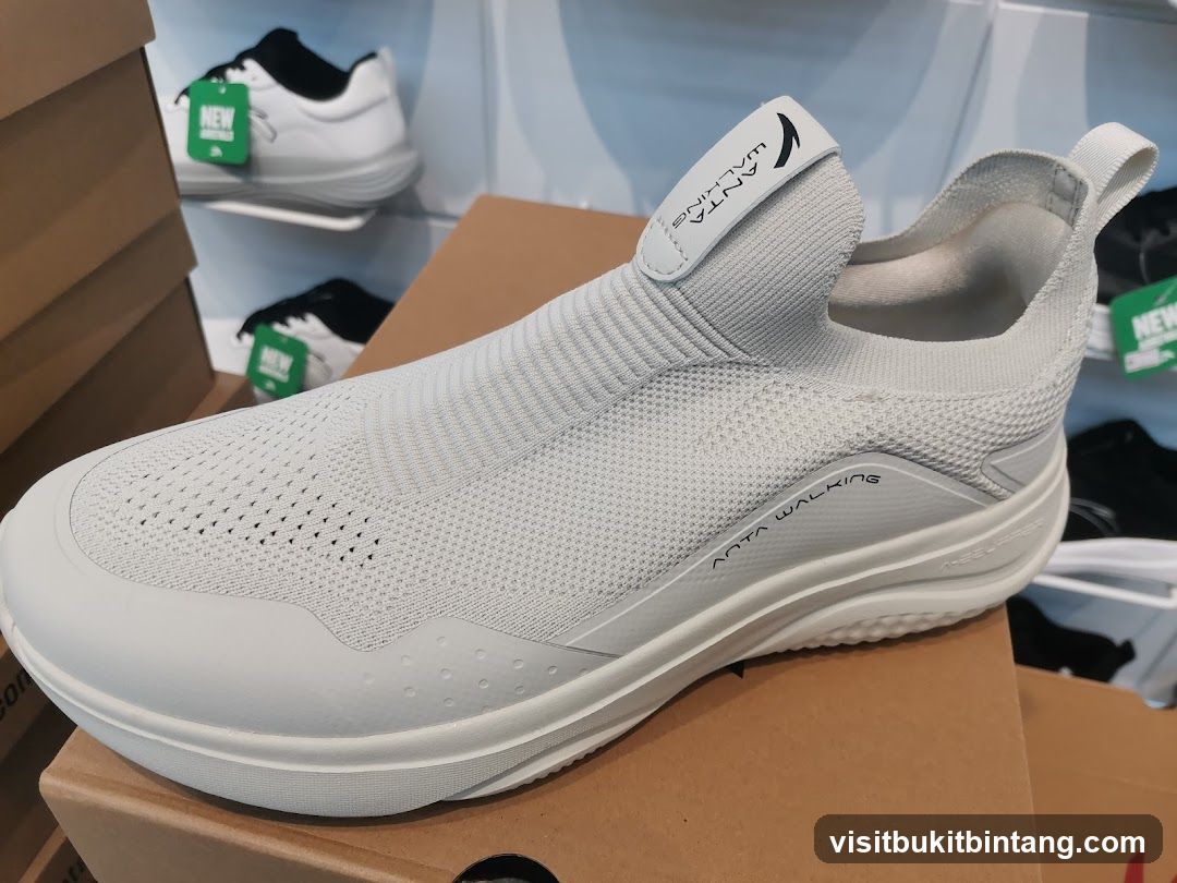 White Athletic Shoe