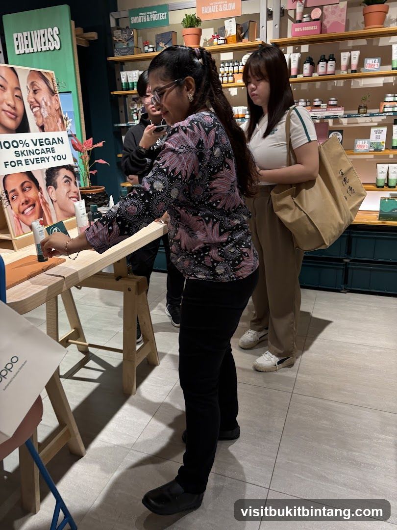 Skincare Display