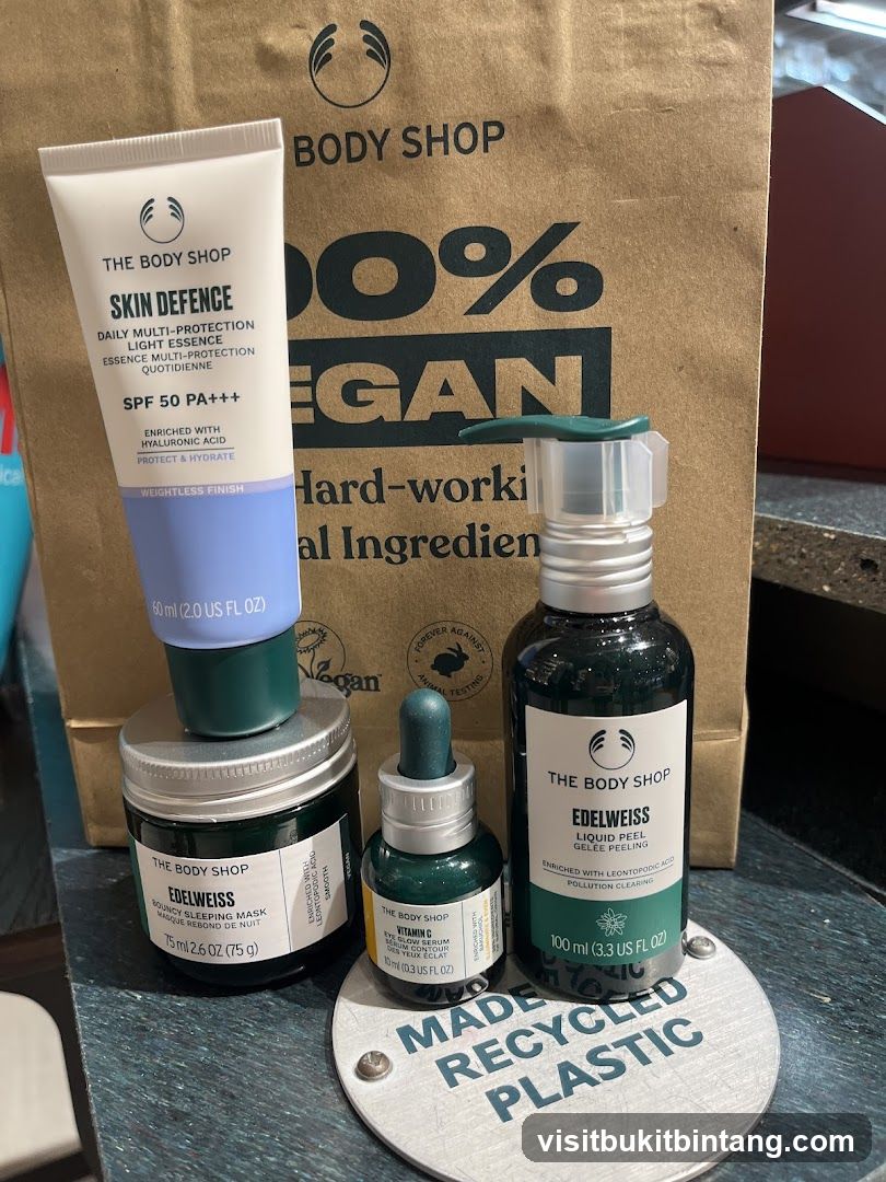 The Body Shop Skincare Products