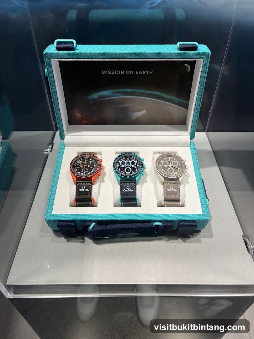 Omega Mission on Earth Watch Set