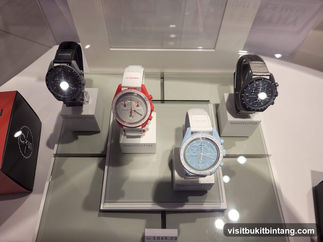 Swatch Watches Display