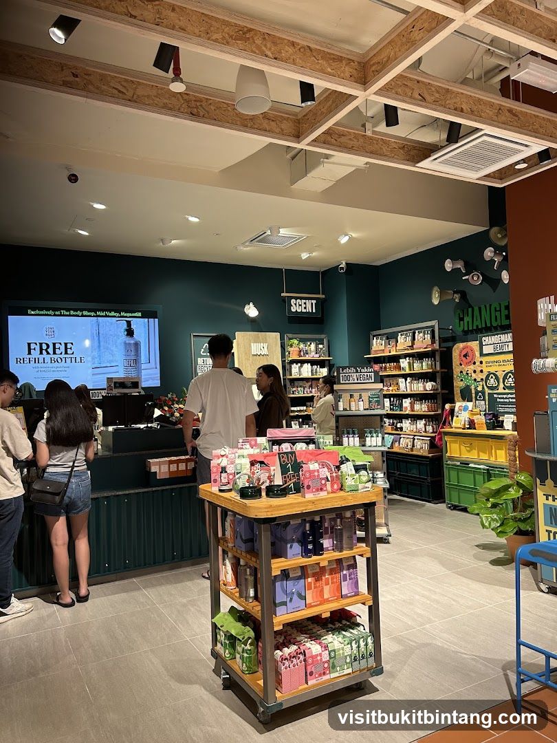The Body Shop Interior