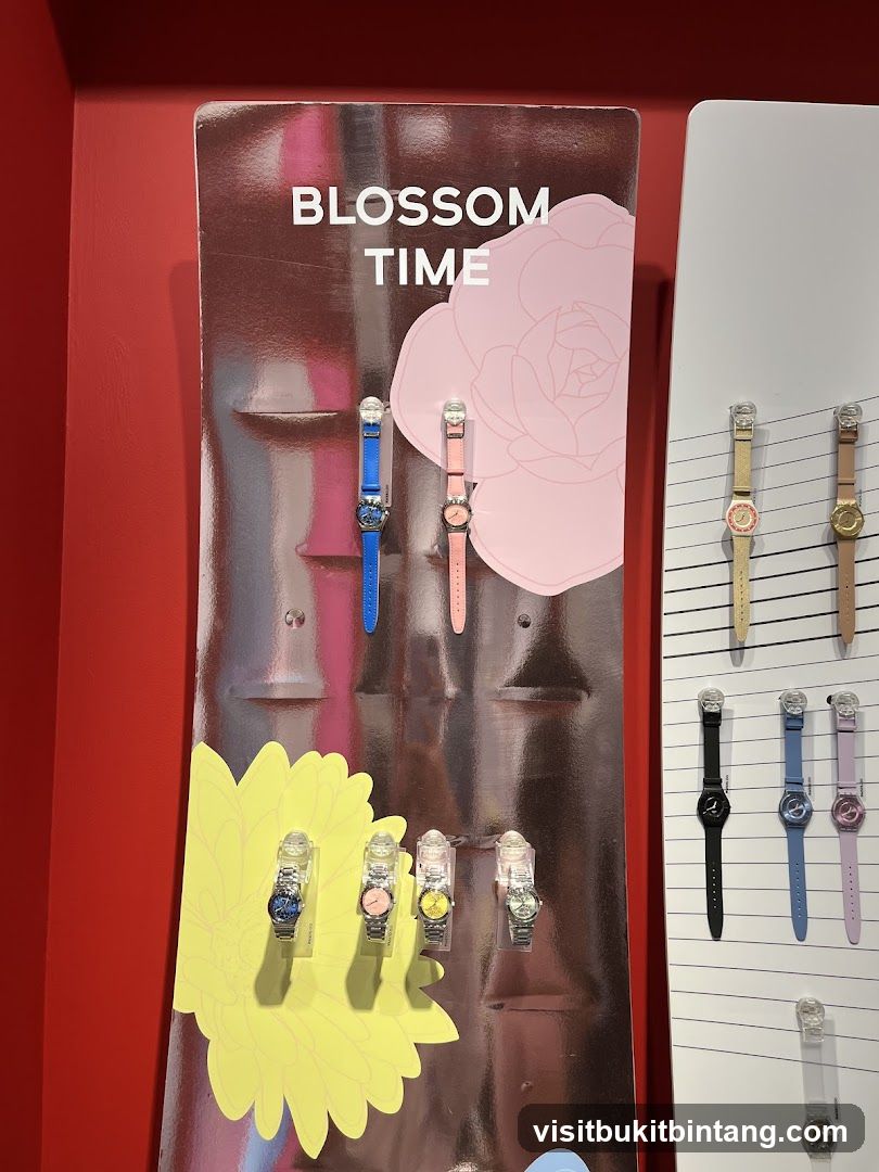 Blossom Time Watches Display