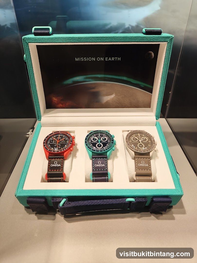 Omega Mission on Earth Watch Set