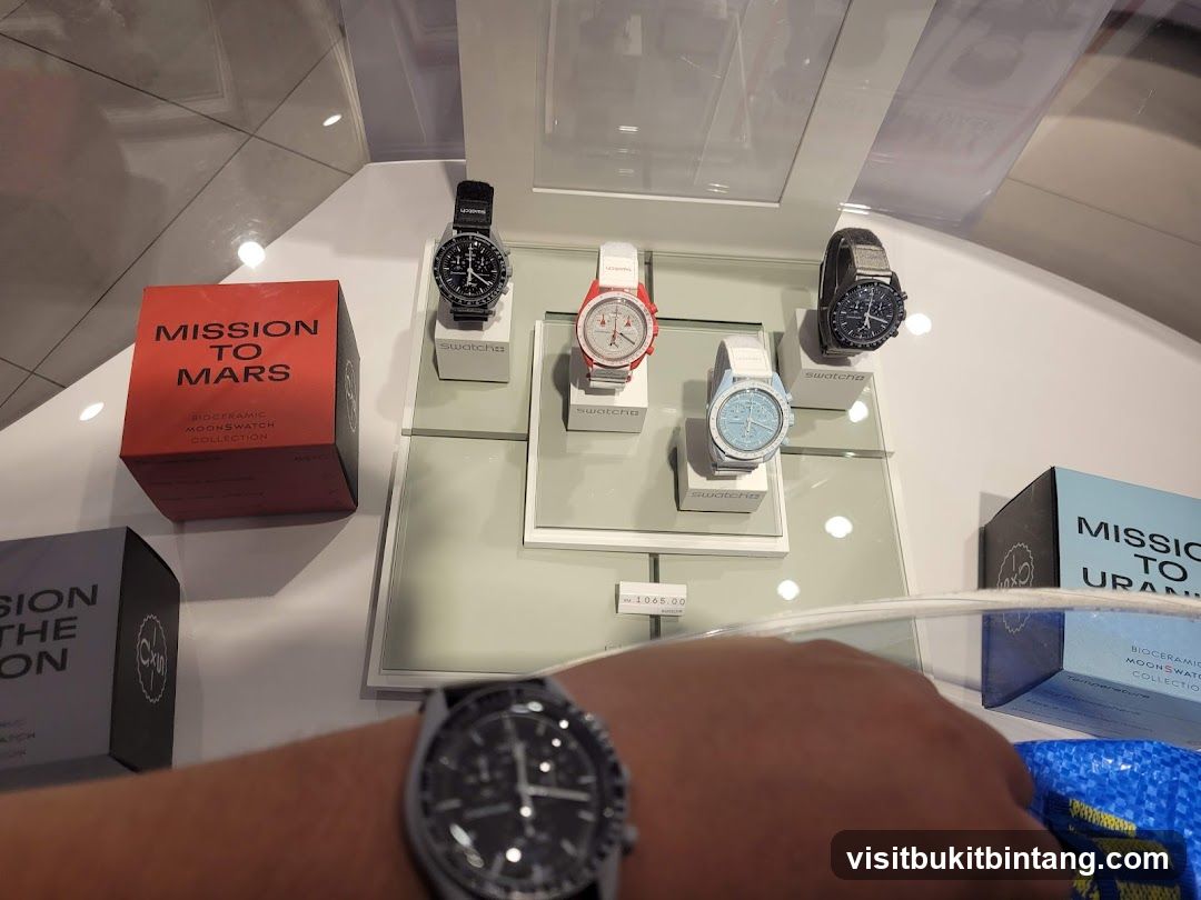 Swatch Moonswatch Display