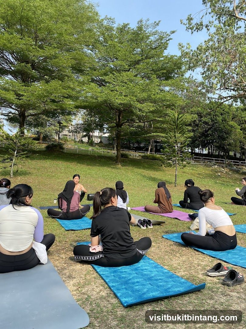 Outdoor Yoga Class