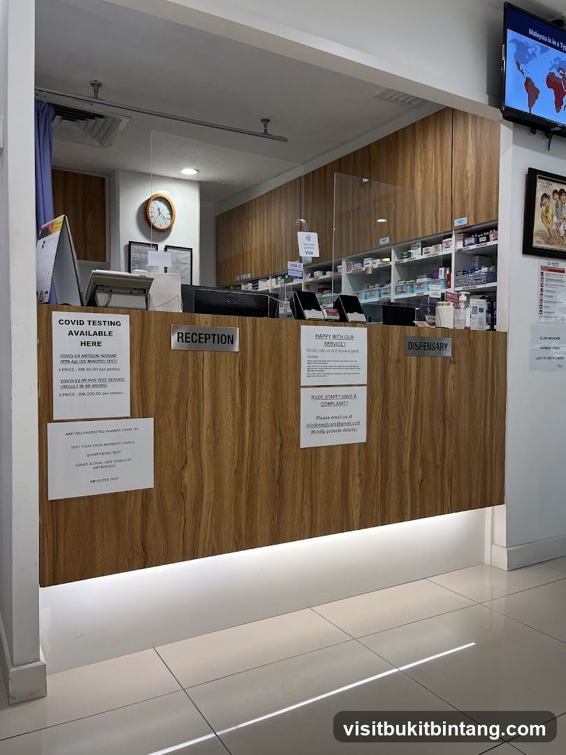 Pharmacy Reception Area