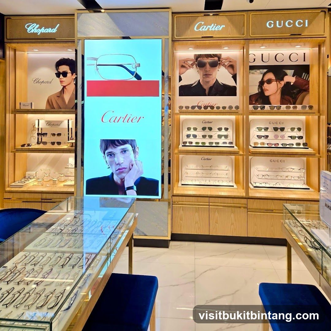 Luxury Eyewear Store Display