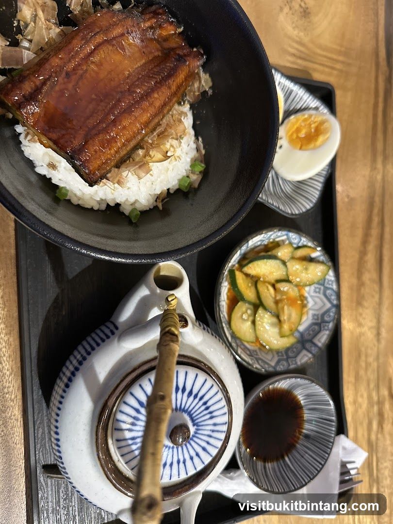 Unagi Donburi Set