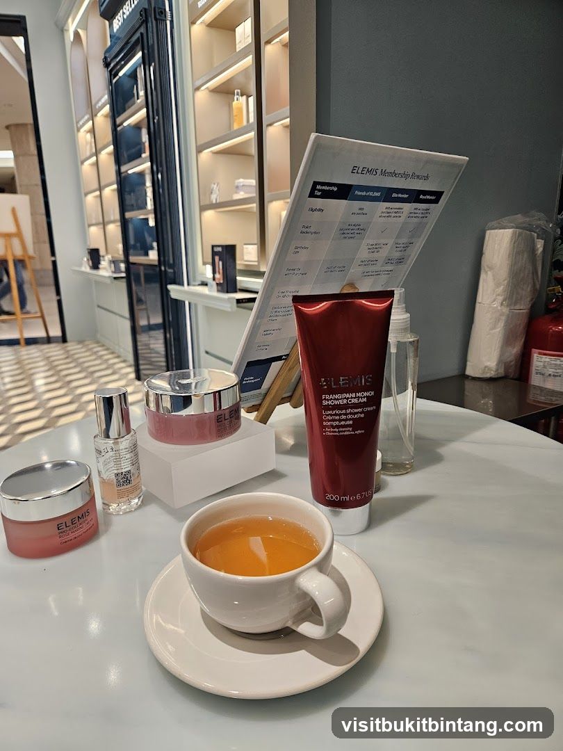 Elemis Products and Membership Information