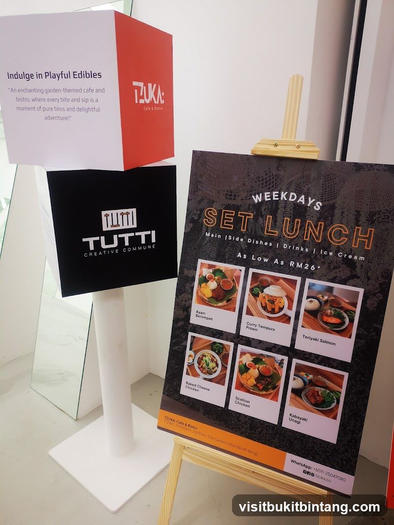 Set Lunch Menu