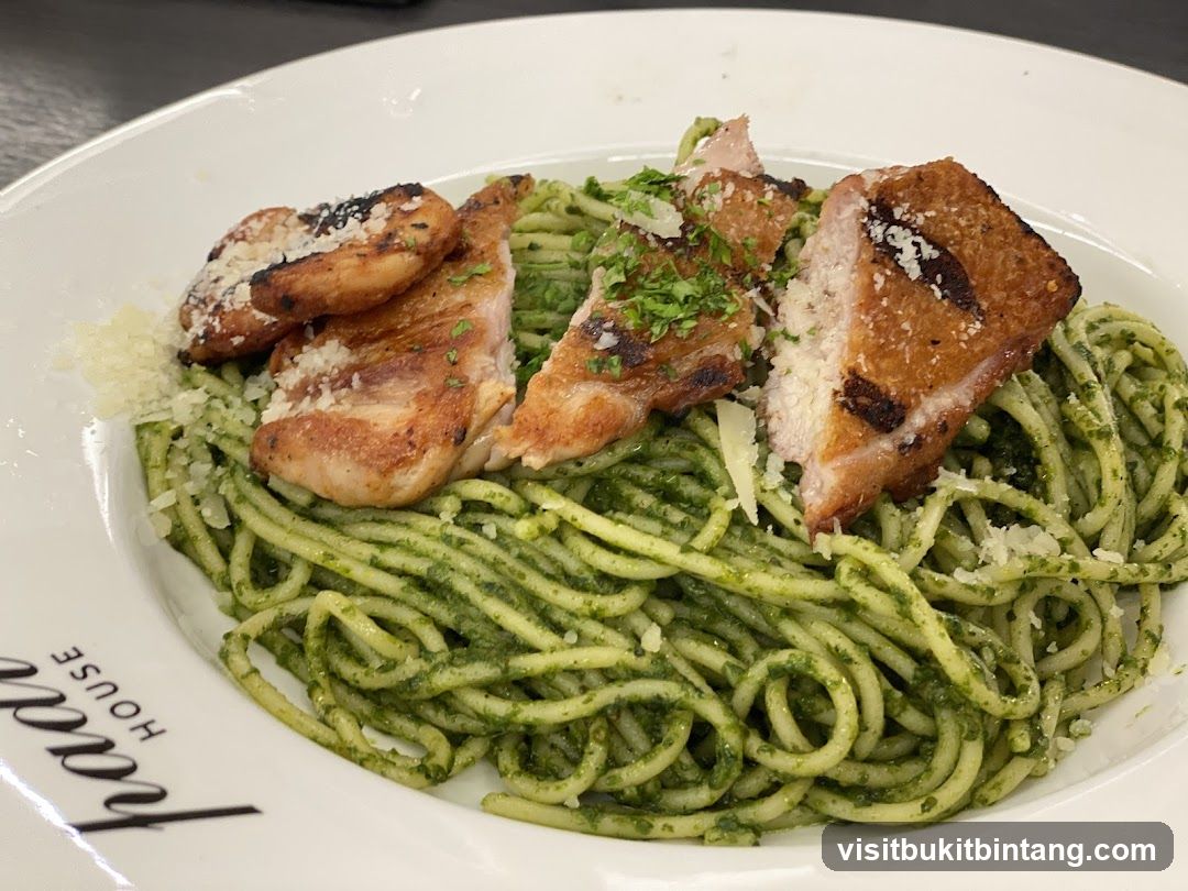 Pesto Pasta with Chicken