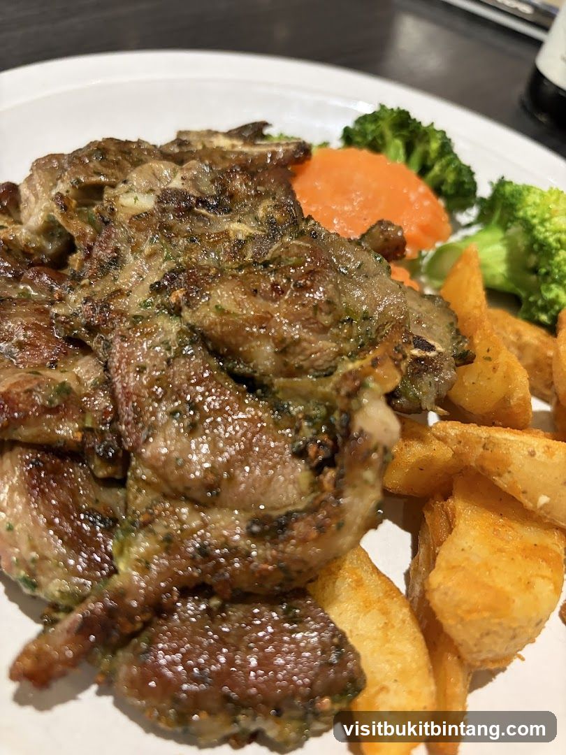 Lamb Chops with Sides
