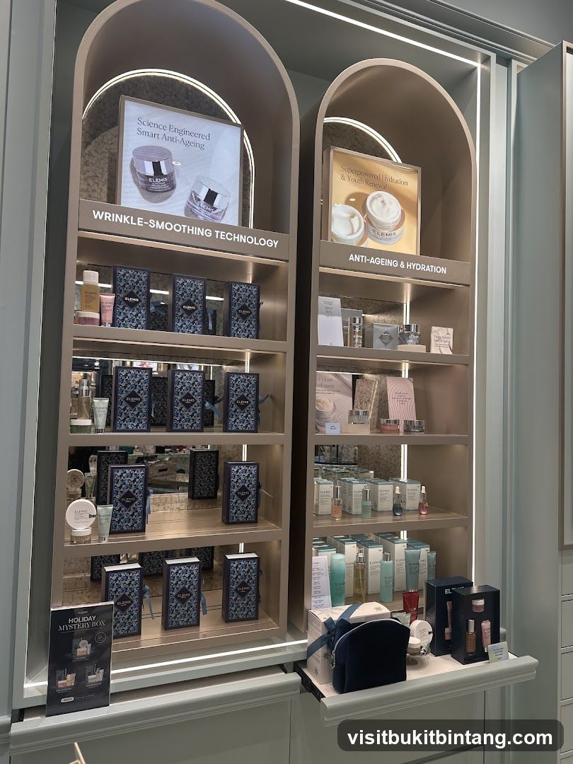 Skincare Display