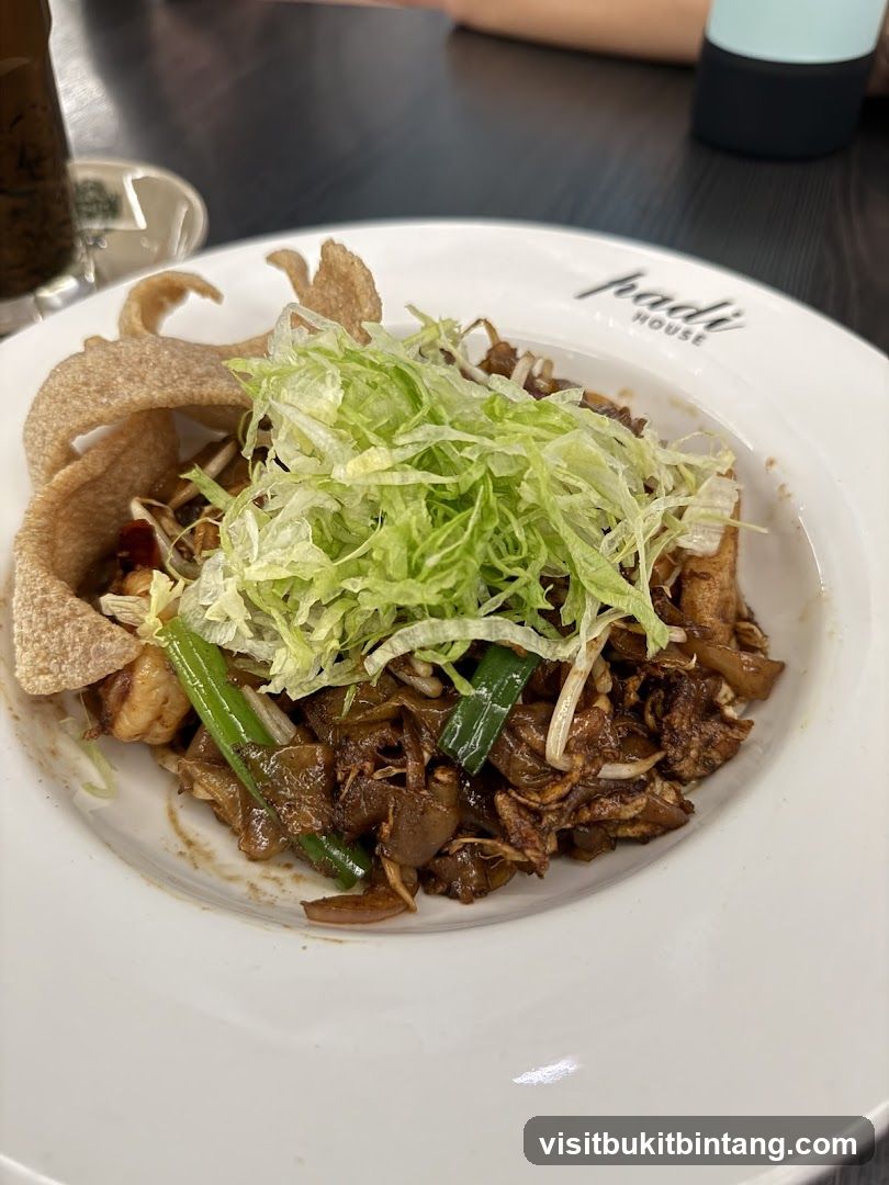 Noodle Dish with Garnish