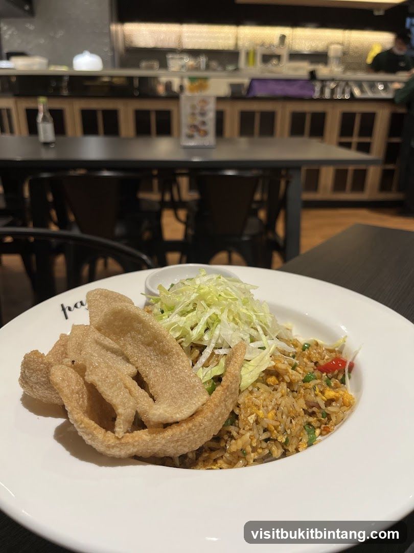 Fried Rice with Crackers