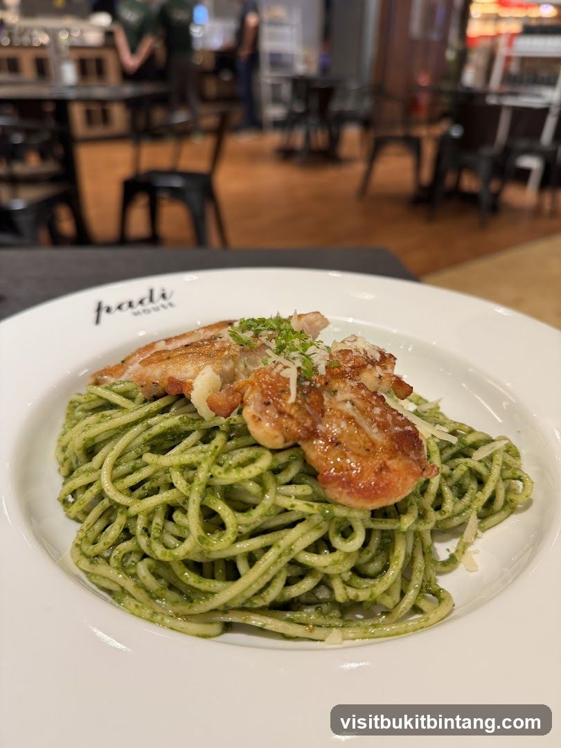 Pesto Pasta with Chicken