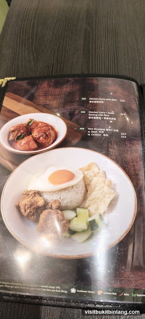 Menu Items