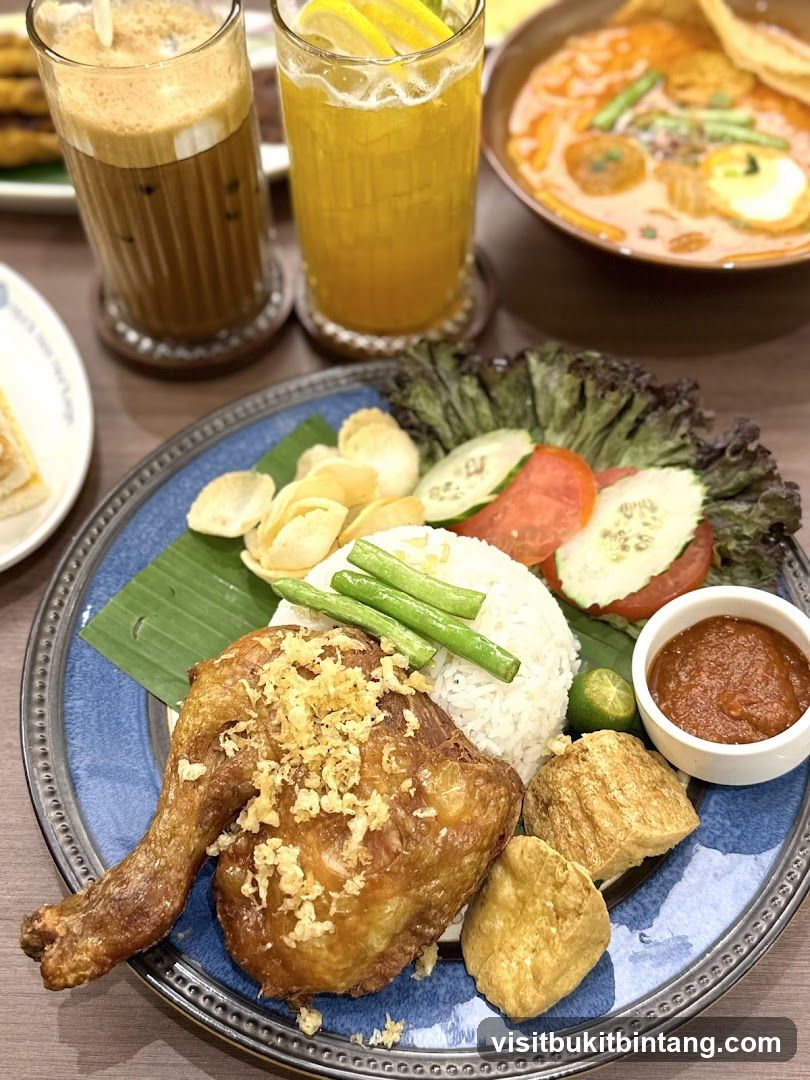 Fried Chicken Rice Platter