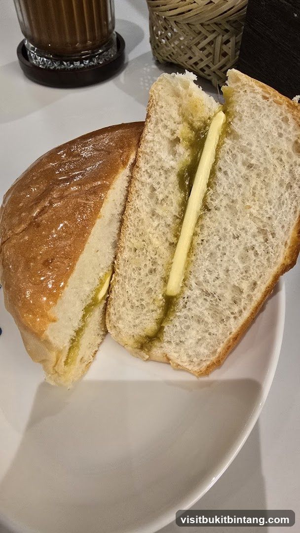 Butter and Jam Sandwich