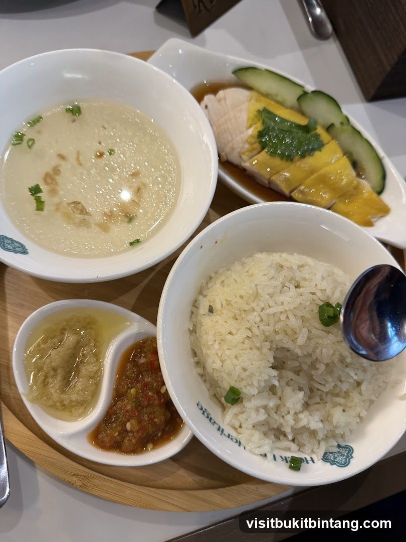 Hainanese Chicken Rice
